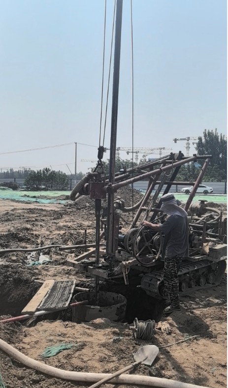东营河口区工地打井